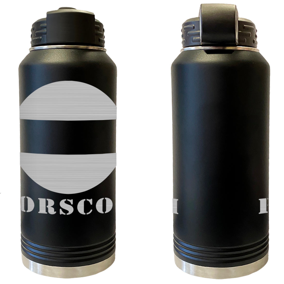 Army FORSCOM Laser Engraved Vacuum Sealed Water Bottles 32oz Water Bottles LEWB.0107.B