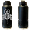 Laser Engraved Vacuum Sealed Water Bottles 32oz - Army Badges
