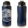 The Great Wave (Featuring T-Rex and F-15) Laser Engraved Vacuum Sealed Water Bottles 32oz
