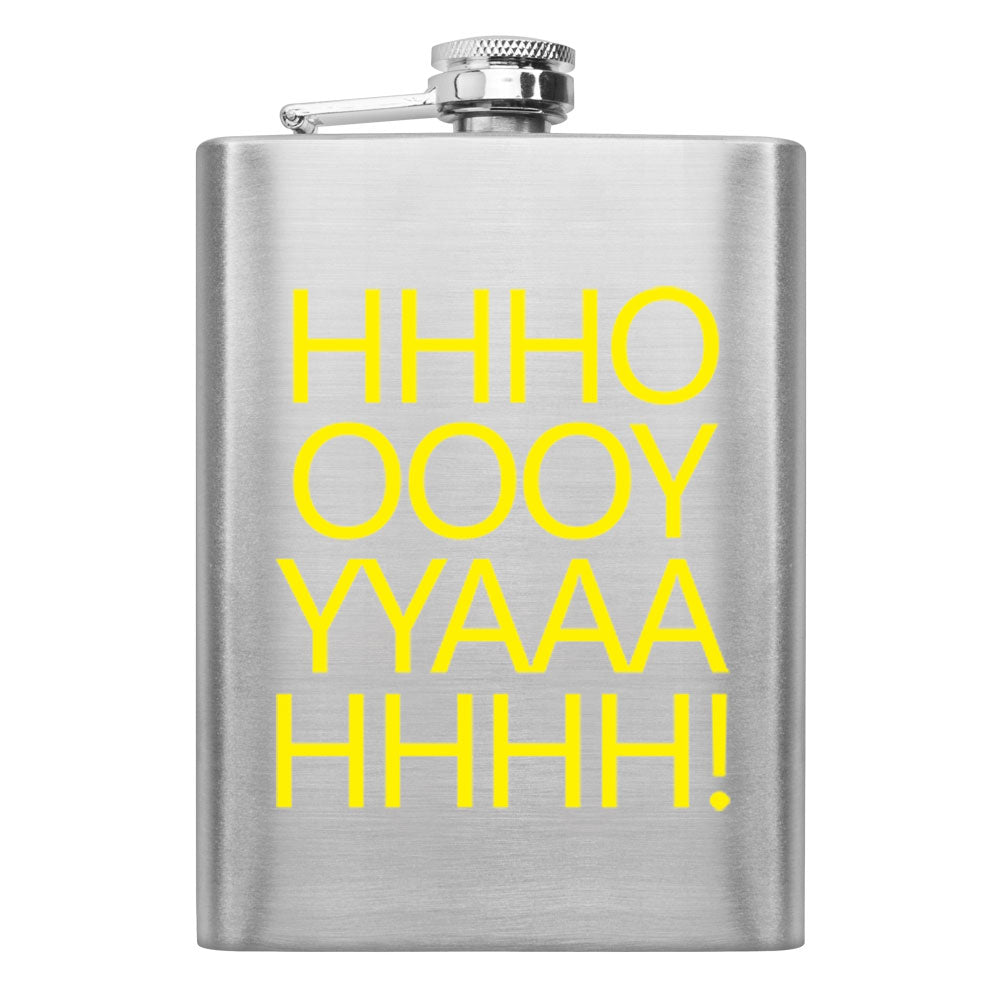 Navy Battlecry 8 oz. Flask Flasks