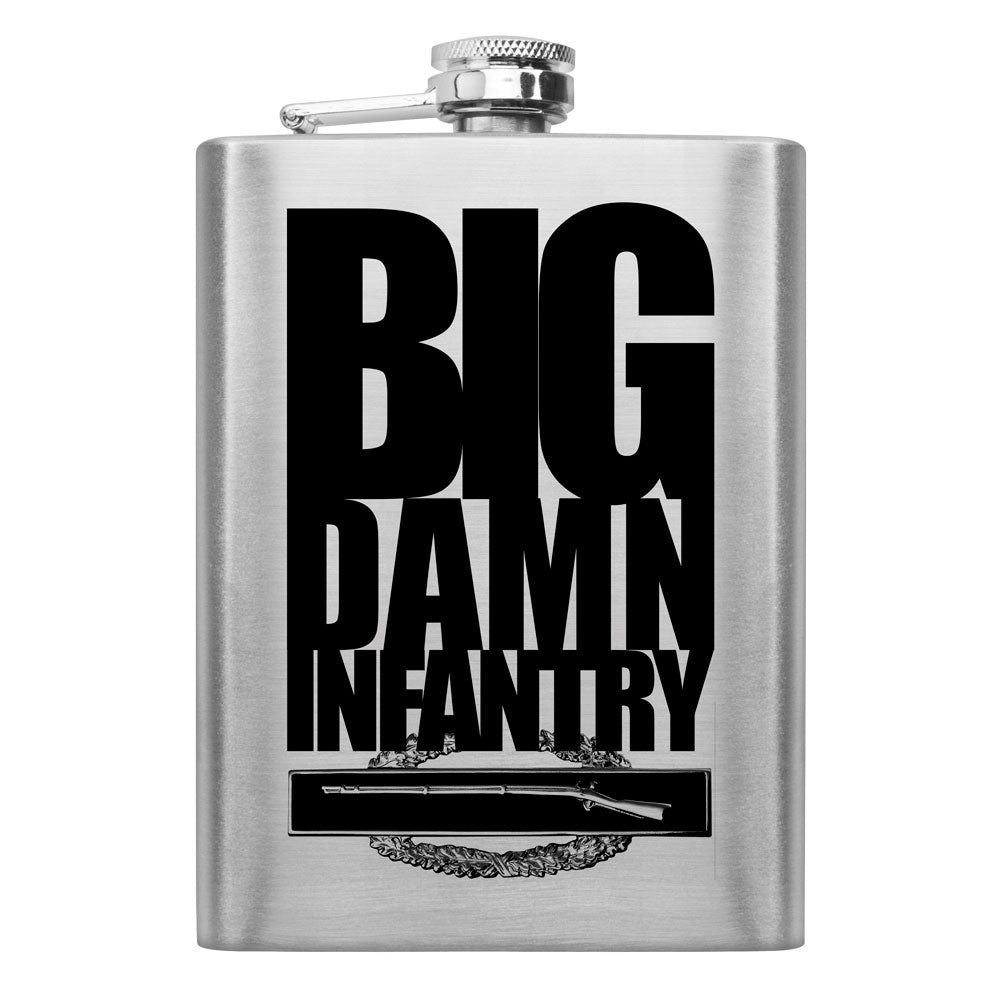 Big Damn Infantry 8 oz. Flask Flasks