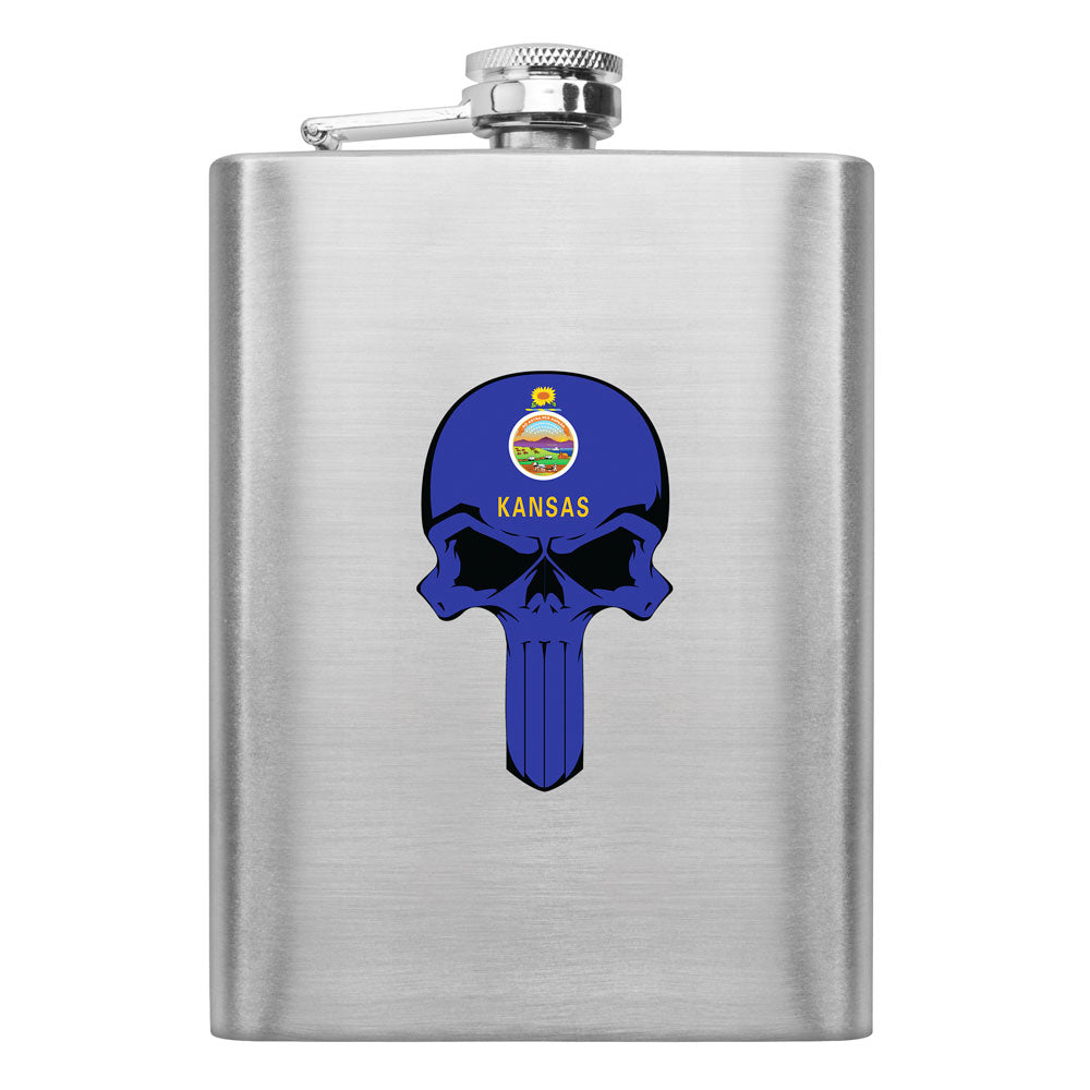 State Skull Flasks Flasks LGflask.0508