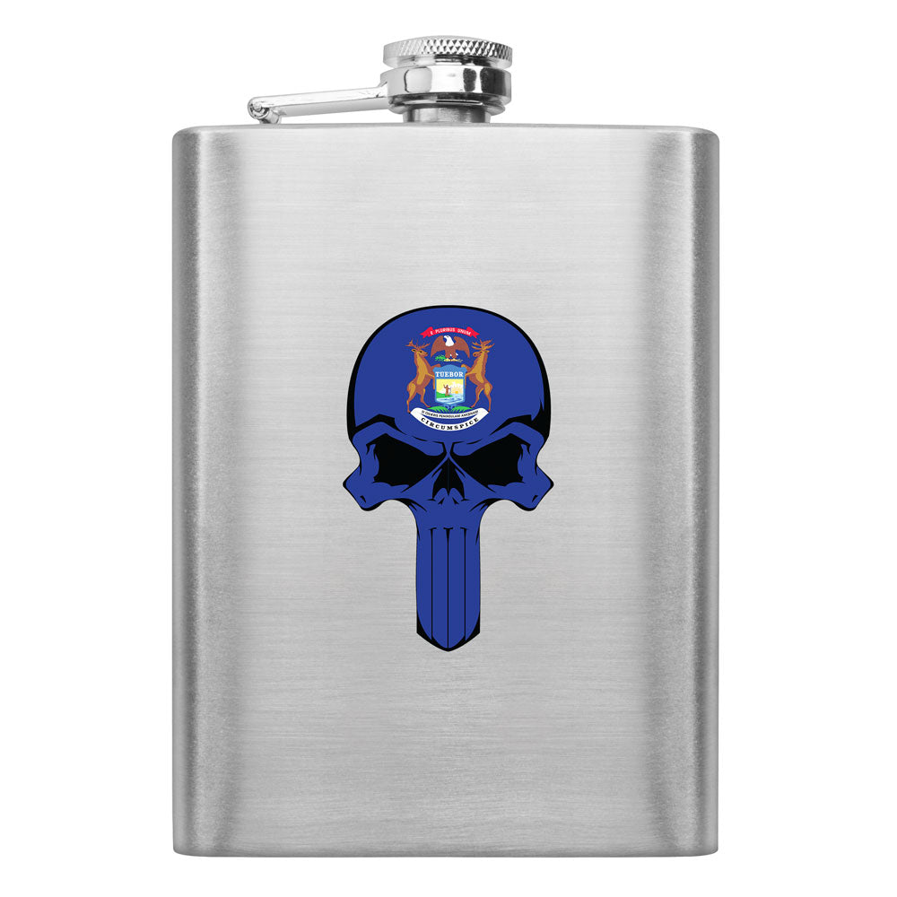 State Skull Flasks Flasks LGflask.0514