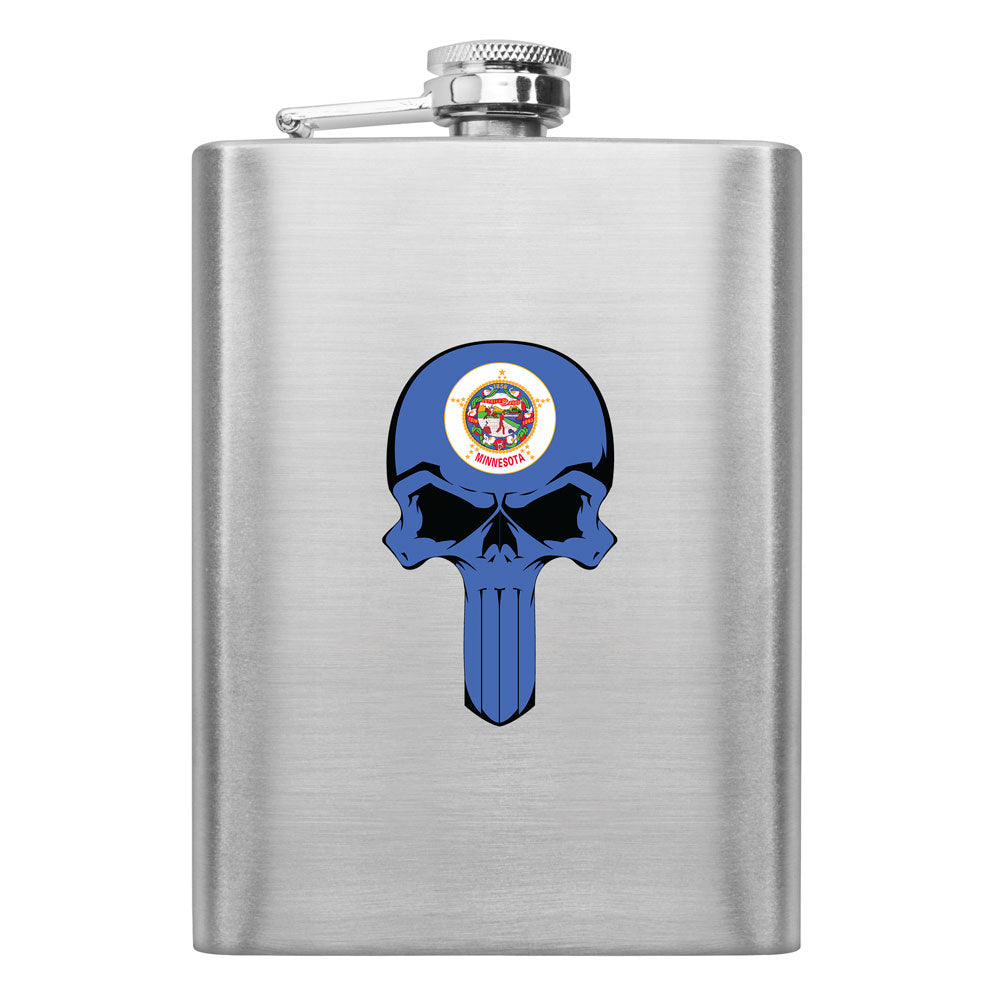 State Skull Flasks Flasks LGflask.0515