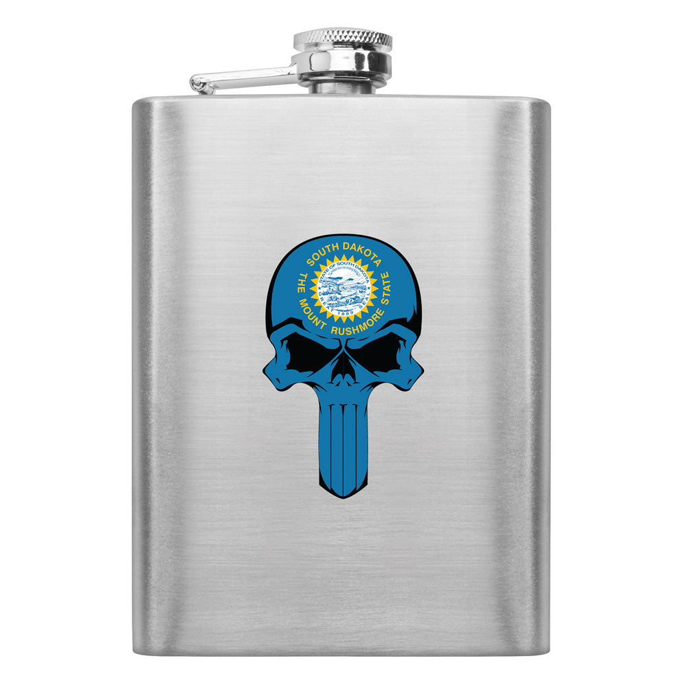 State Skull Flasks Flasks LGflask.0539