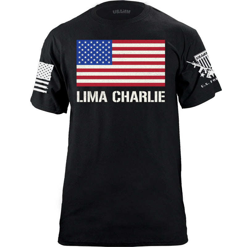 Lima Charlie USA T-shirt Shirts YFS.3.040.1.BKT.1