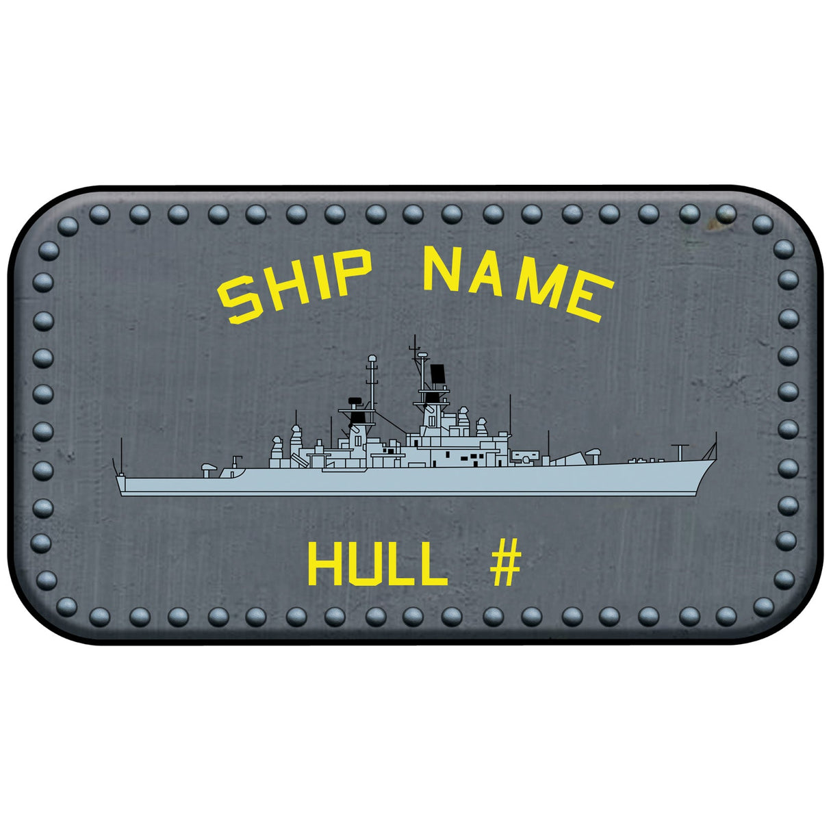 U.S. Navy Custom Ship Sticker Stickers and Decals Leahy.sticker