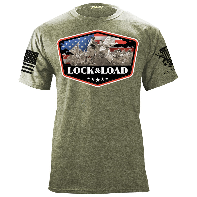 Lock & Load Delaware T-Shirt Shirts YFS.3.018.1.MGT.1