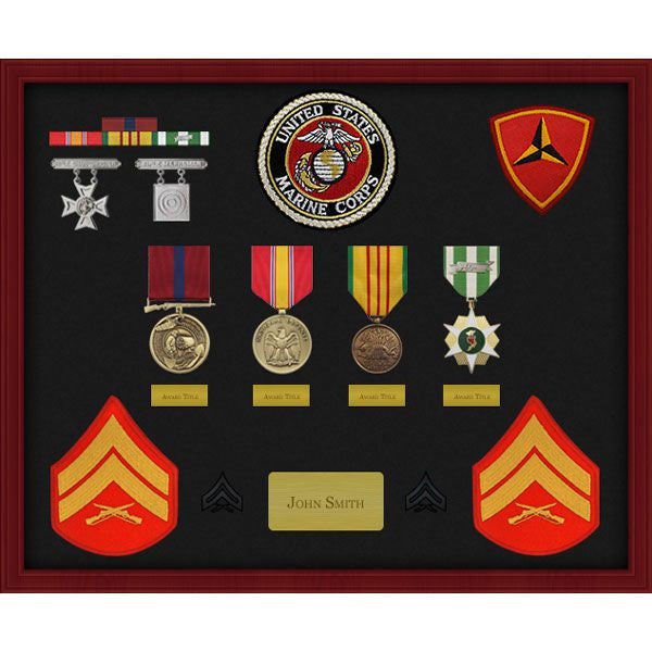Shadow box for lapel pins, with stickers added to give unique and original  look.