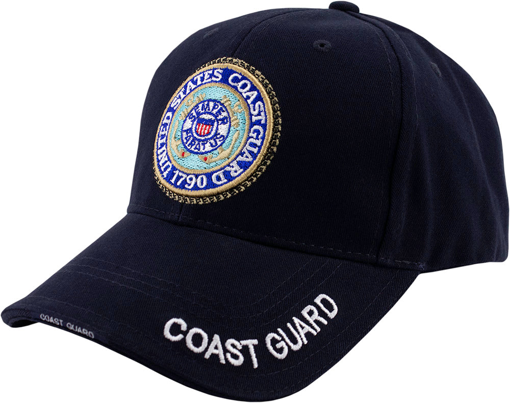 U.S. Coast Guard Insignia Deluxe Low-Profile Cap Hats and Caps SP-3037