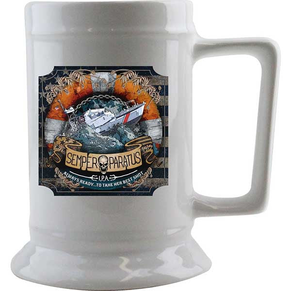 Coast Guard Semper Paratus IPA Beer Stein Beer Steins