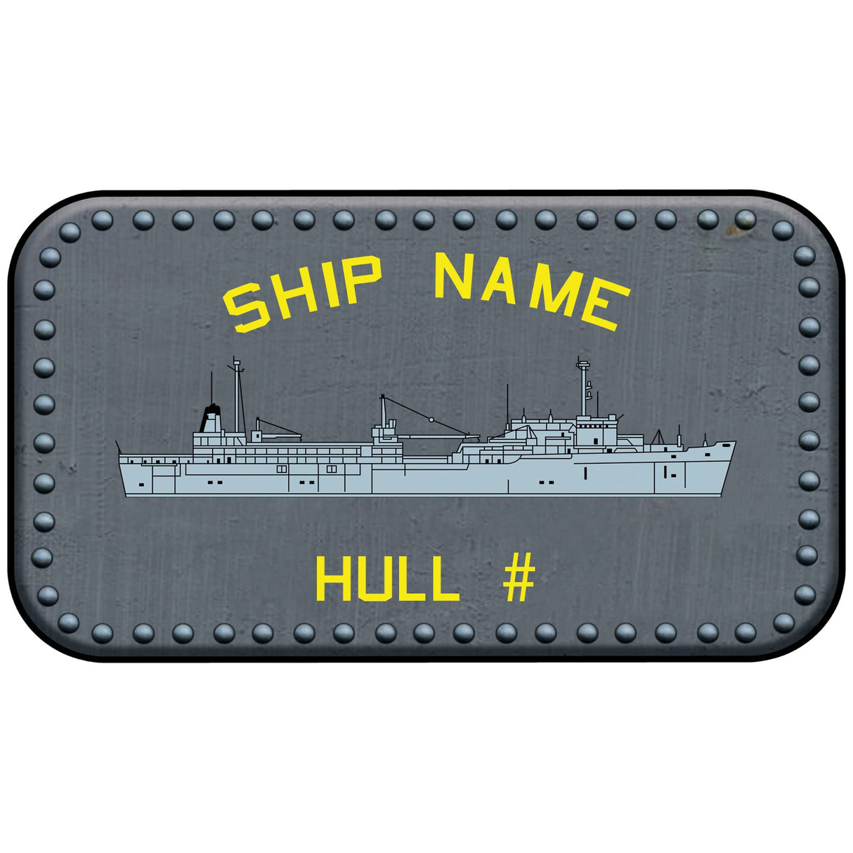 U.S. Navy Custom Ship Sticker Stickers and Decals SimonLake.sticker