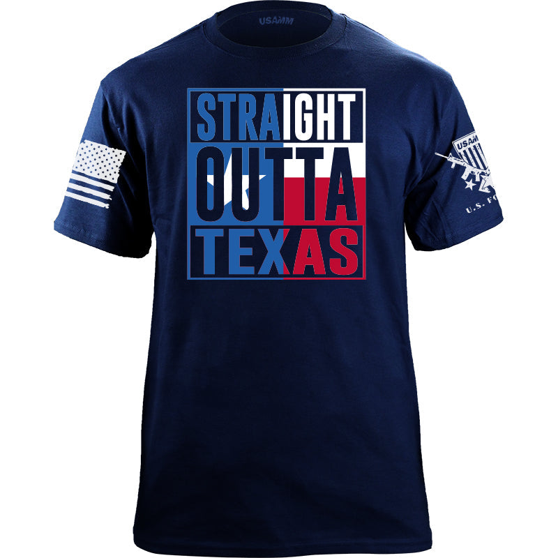 Straight Outta Texas T-Shirt Shirts YFS.5.009.1.NYT.1