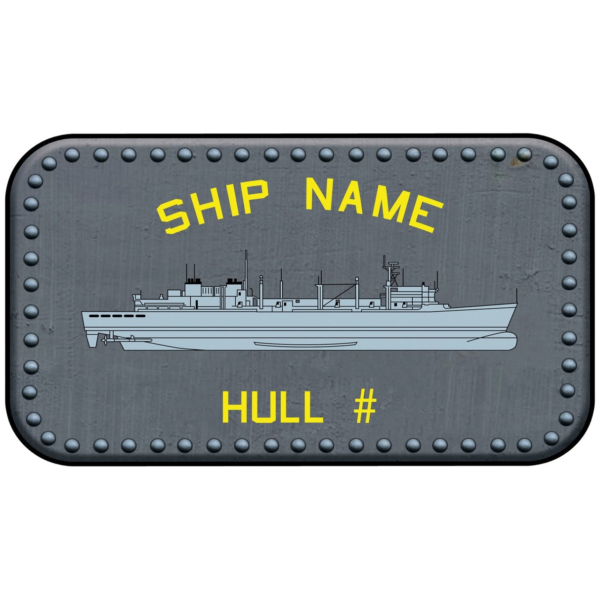 U.S. Navy Custom Ship Sticker Stickers and Decals SupplyClass.sticker