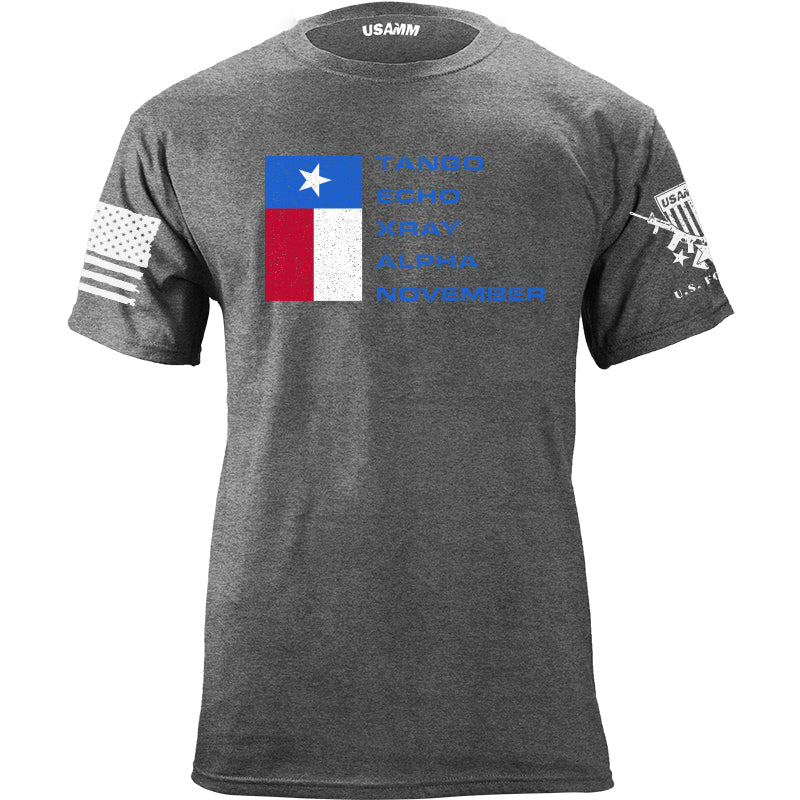 TANGO ECHO XRAY ALPHA NOVEMBER T-shirt Shirts YFS.3.036.1.HGT.1