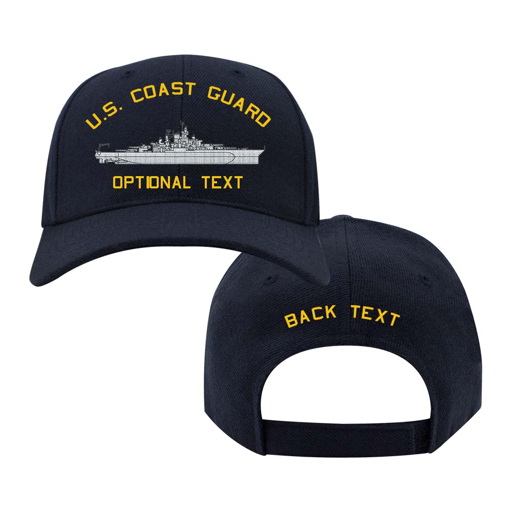 Coast Guard Custom Ship Cap - Tennessee 1943 Hats and Caps
