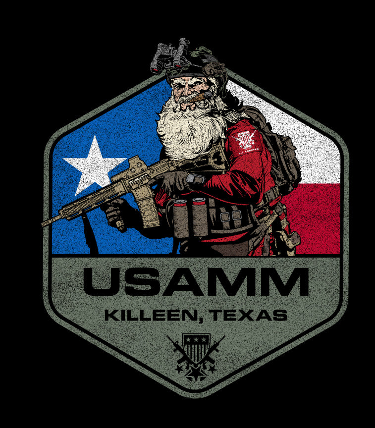 USAMM Polygon Santa T-shirt Shirts