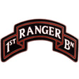 1st Battalion - 75th Ranger Regiment Combat Service Identification Badge Army CSIBs