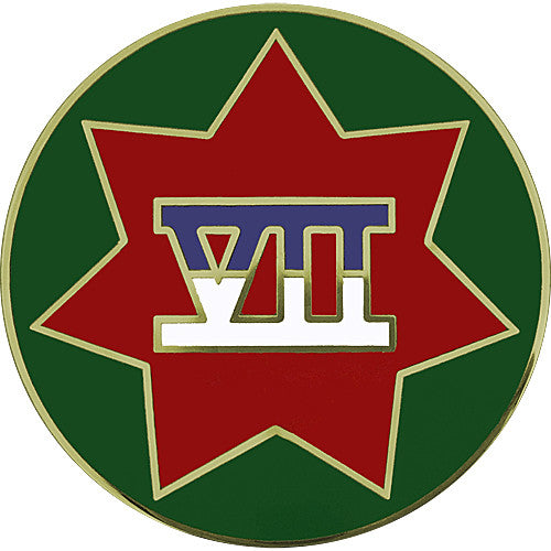 VII (7th) Corps Combat Service Identification Badge Army CSIBs