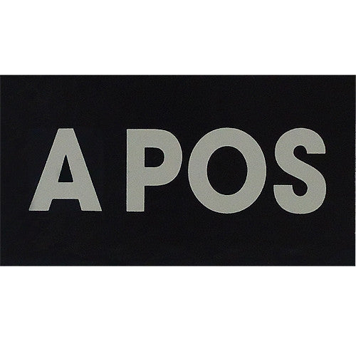 Blood Type Infrared Patch Patches and Service Stripes 10201