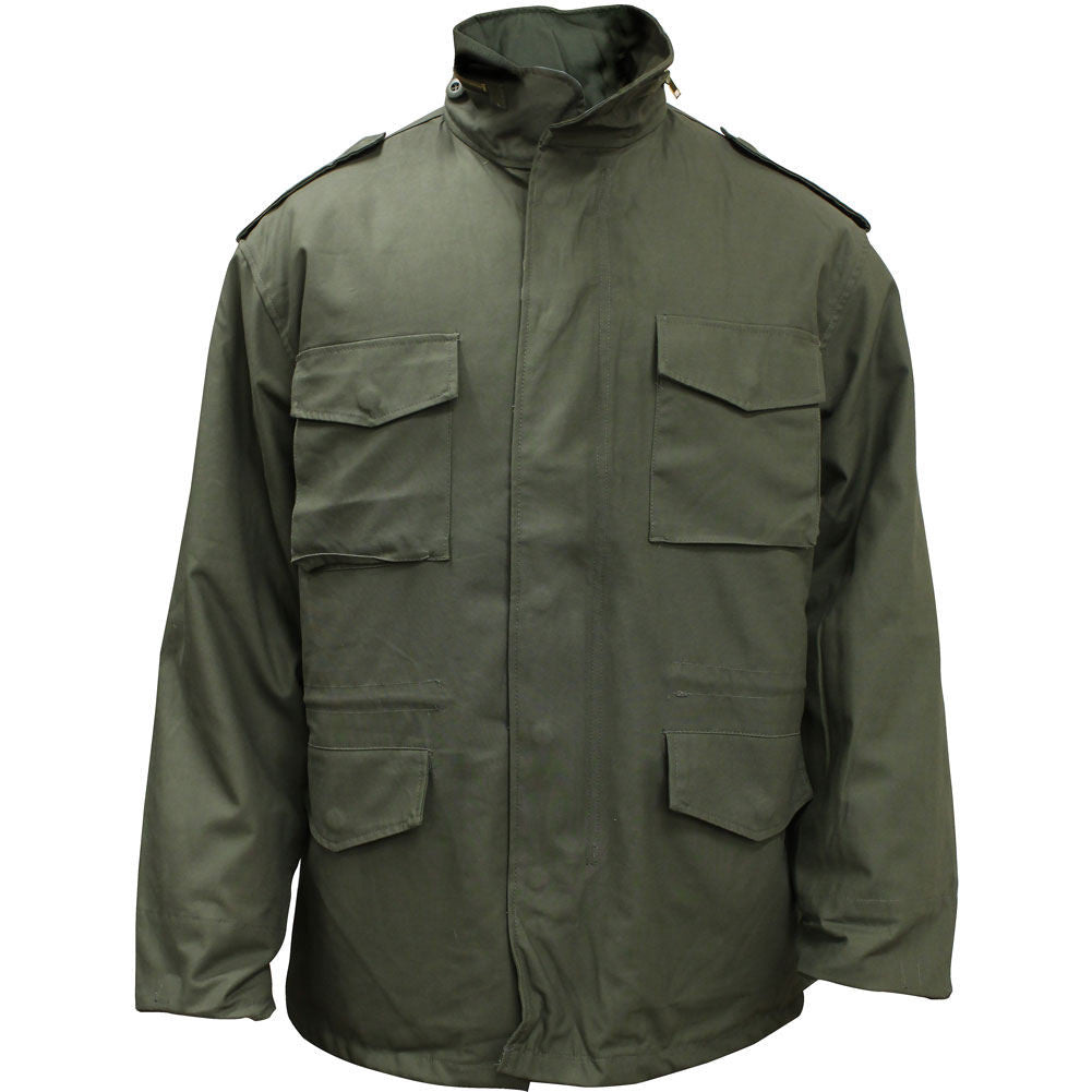 OD Green M-65 Field Jacket with Liner