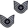 Air Force Full Color Embroidered Enlisted Rank - Small Size