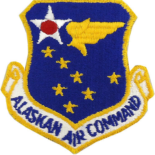 Alaskan Air Command Full Color Patch Patches and Service Stripes