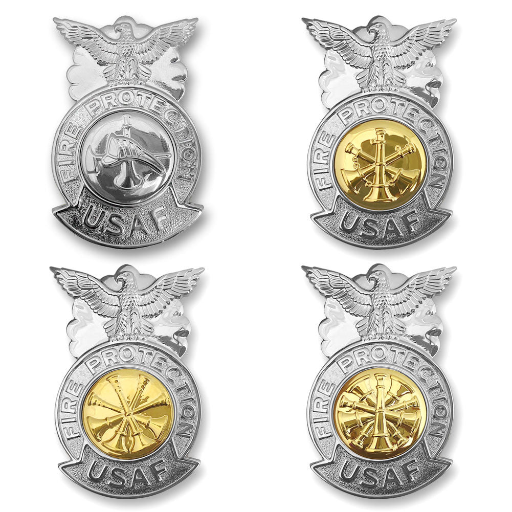 Air Force Fire Protection Badges Badges