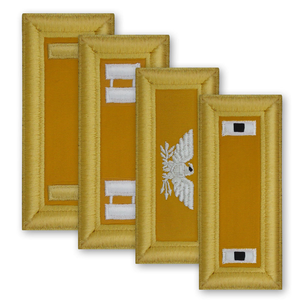 Army Male Shoulder Boards- Armored Rank