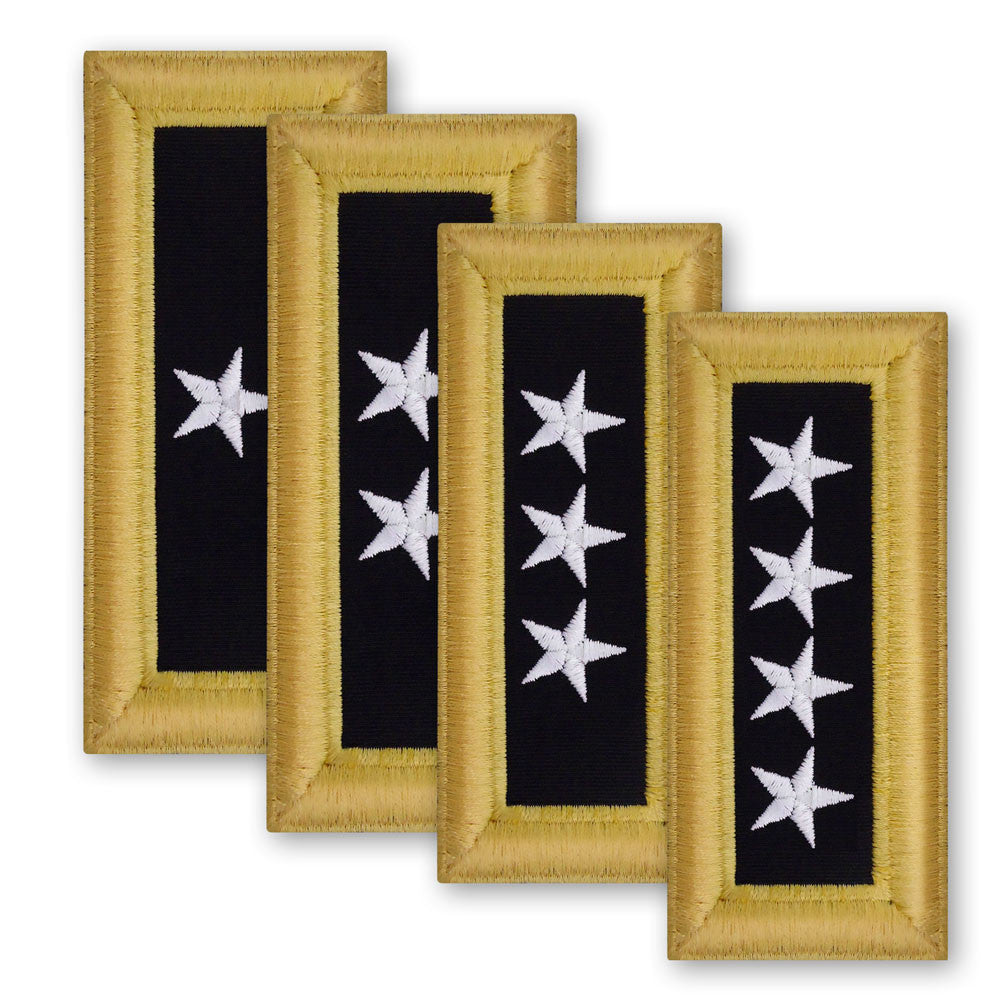 Army Male Shoulder Boards - General Officer Rank