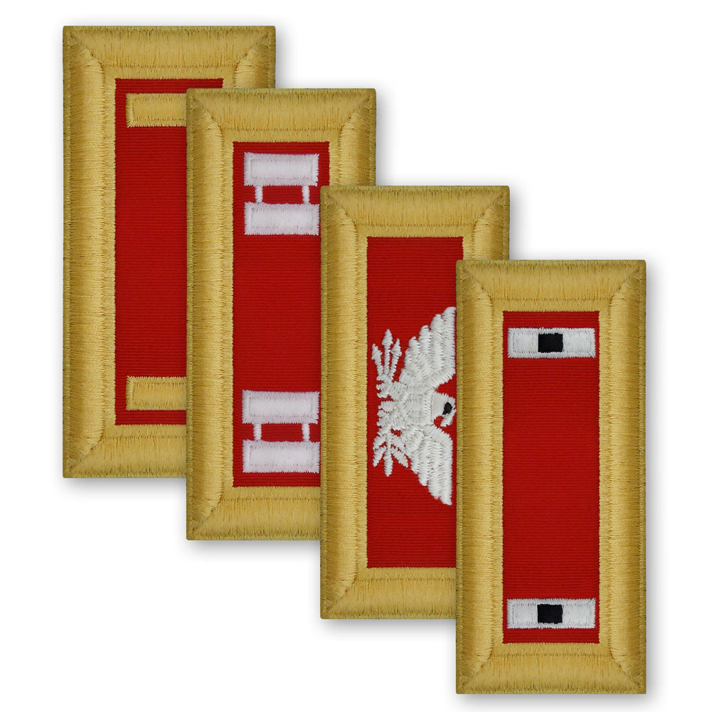 Army Male Shoulder Boards - Artillery Rank