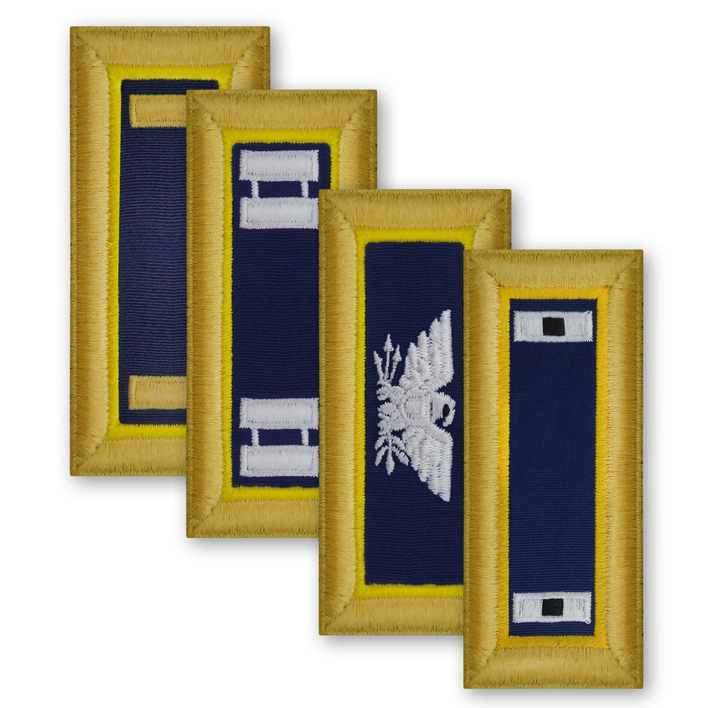 Army Male Shoulder Boards - Chemical Rank