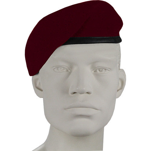 Airborne Unformed Maroon Beret Headgear