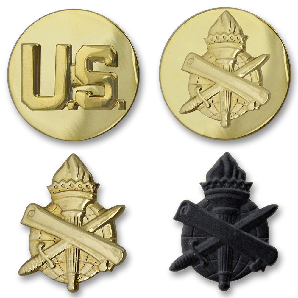 Army Civil Affairs Branch Insignia - Officer and Enlisted Badges