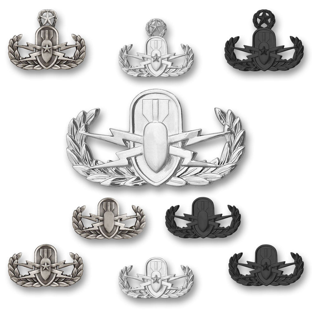 Explosive Ordnance Disposal (EOD) Badge Badges