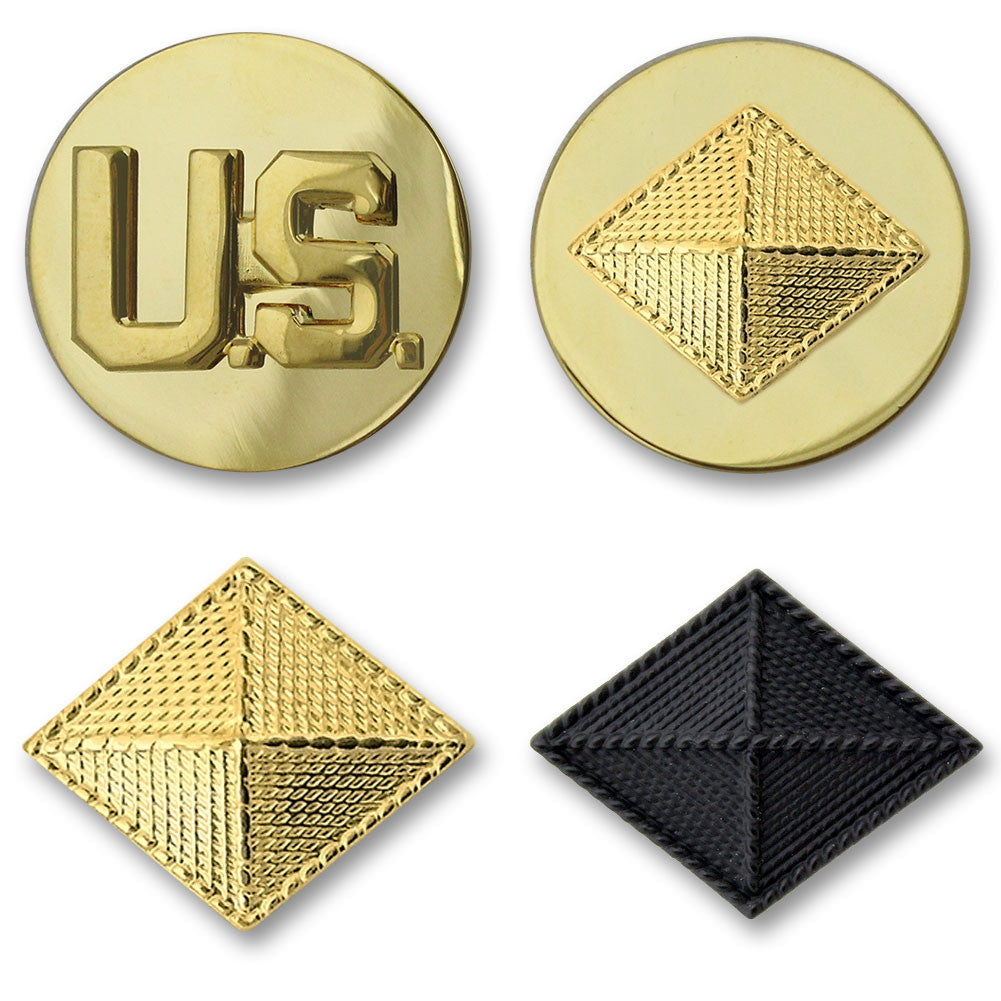 Army Finance Branch Insignia - Officer and Enlisted Badges