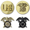 Army Quartermaster Branch Insignia - Officer and Enlisted