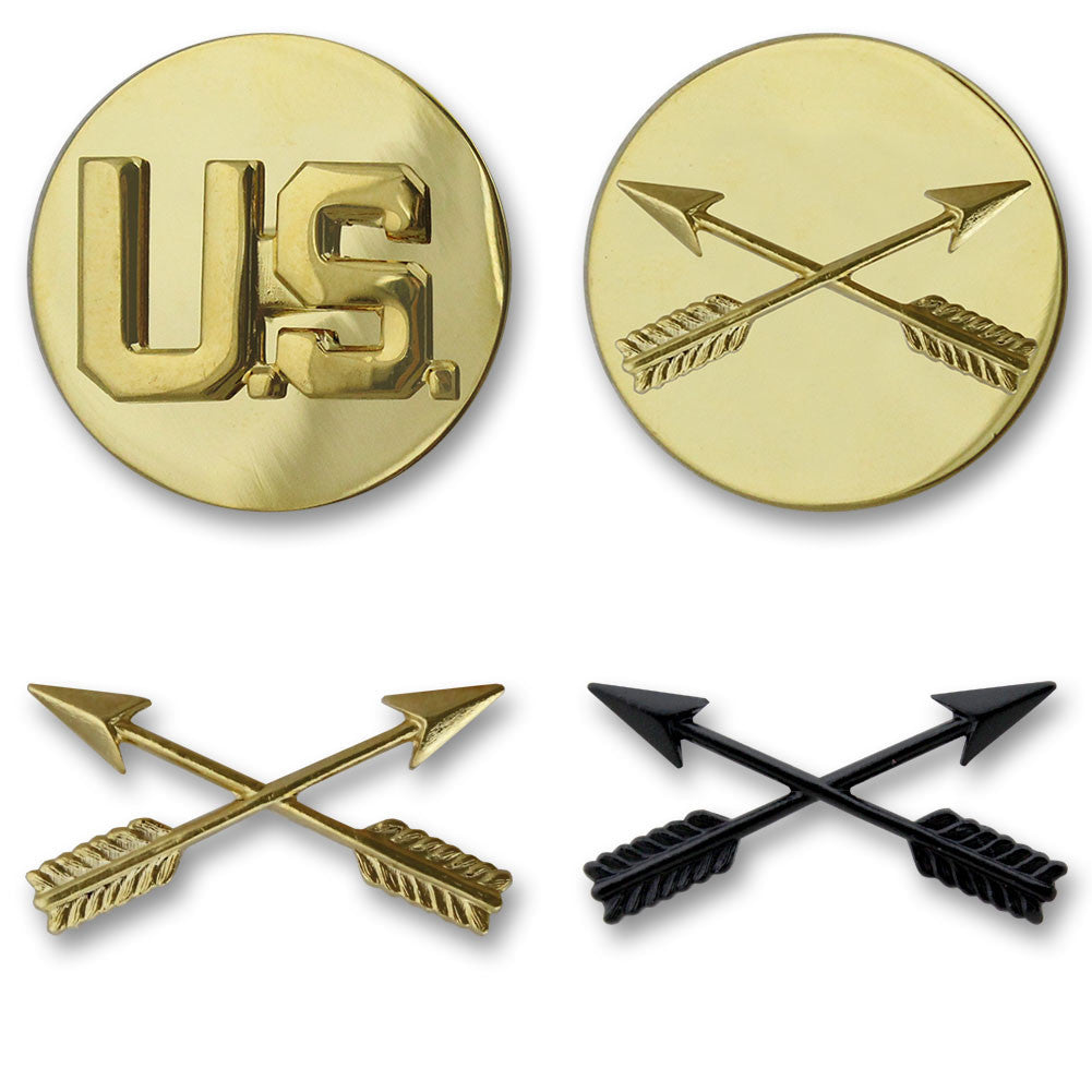 Army Special Forces Branch Insignia - Officer and Enlisted Badges