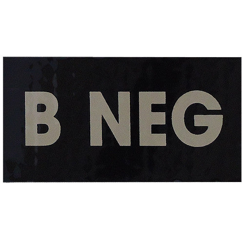 Blood Type Infrared Patch Patches and Service Stripes 10204