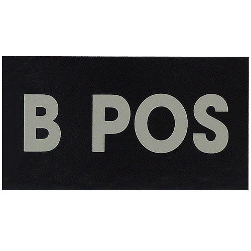 Blood Type Infrared Patch Patches and Service Stripes 10205