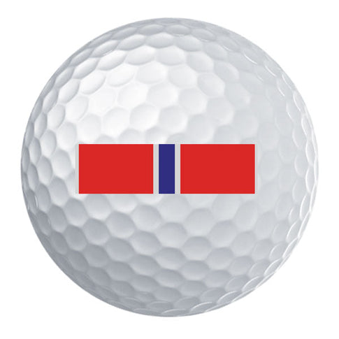 Bronze Star Ribbon Golf Ball Set