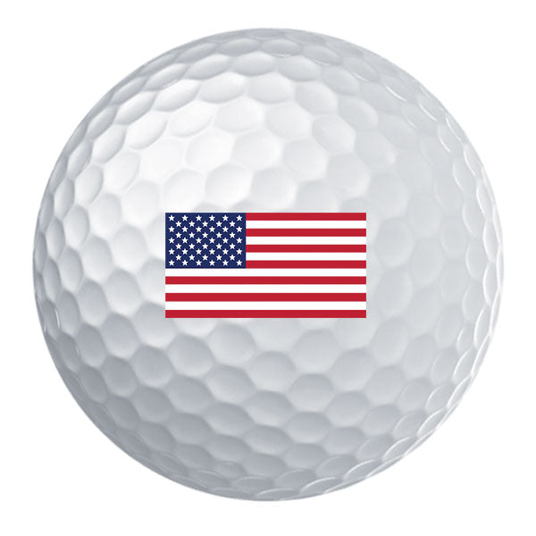 American Flag Golf Ball Set Golf Balls