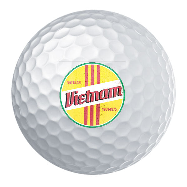 Retro Vietnam Veteran Golf Ball Set Golf Balls