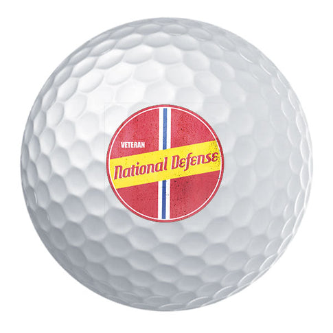 Retro National Defense Service Golf Ball Set
