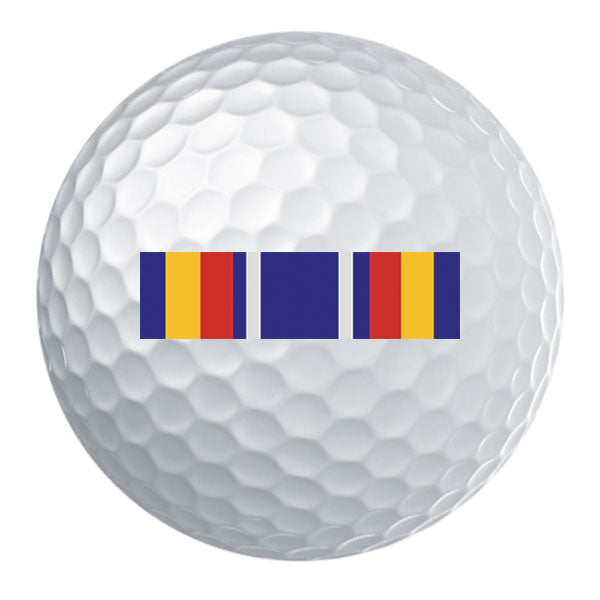 Global War on Terrorism Service Ribbon Golf Ball Set Golf Balls
