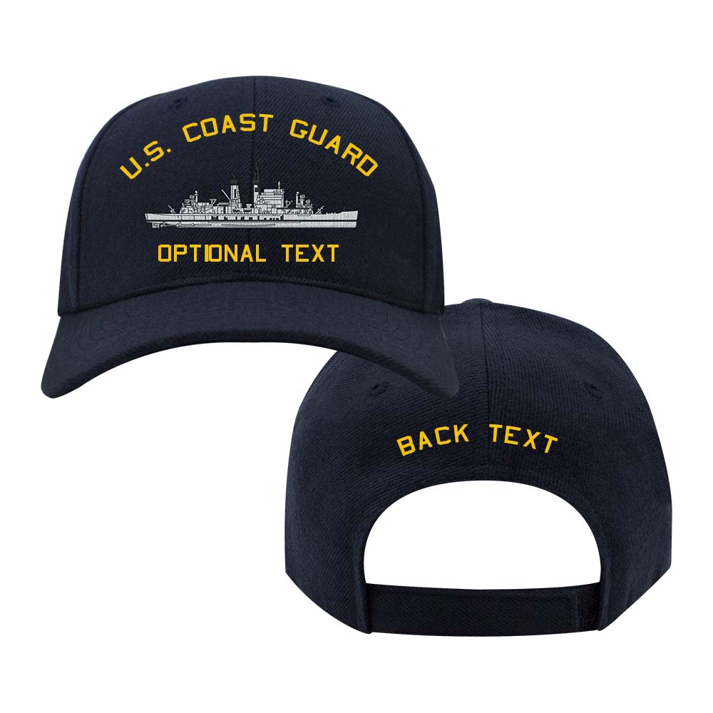 Coast Guard Custom Ship Cap - Baltimore Heavy Cruiser Hats and Caps