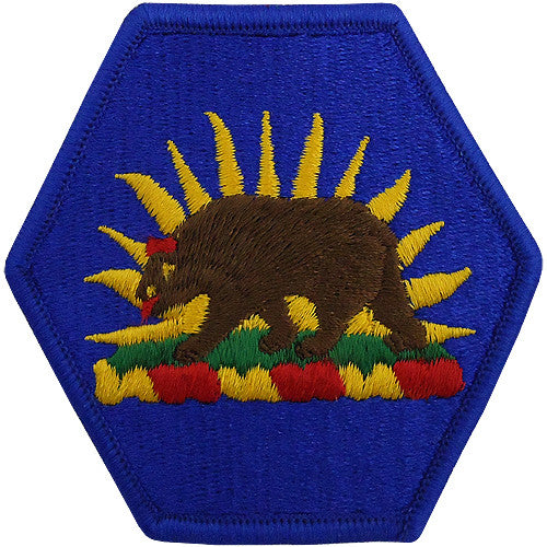 California National Guard Class A Patch Patches and Service Stripes