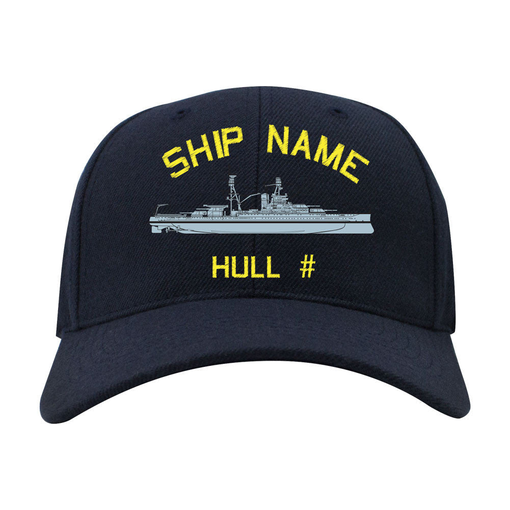 U.S. Navy Custom Ship Caps - Navy Blue _ Pennsylvania