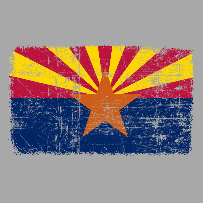 Distressed Arizona Flag T-Shirt Shirts