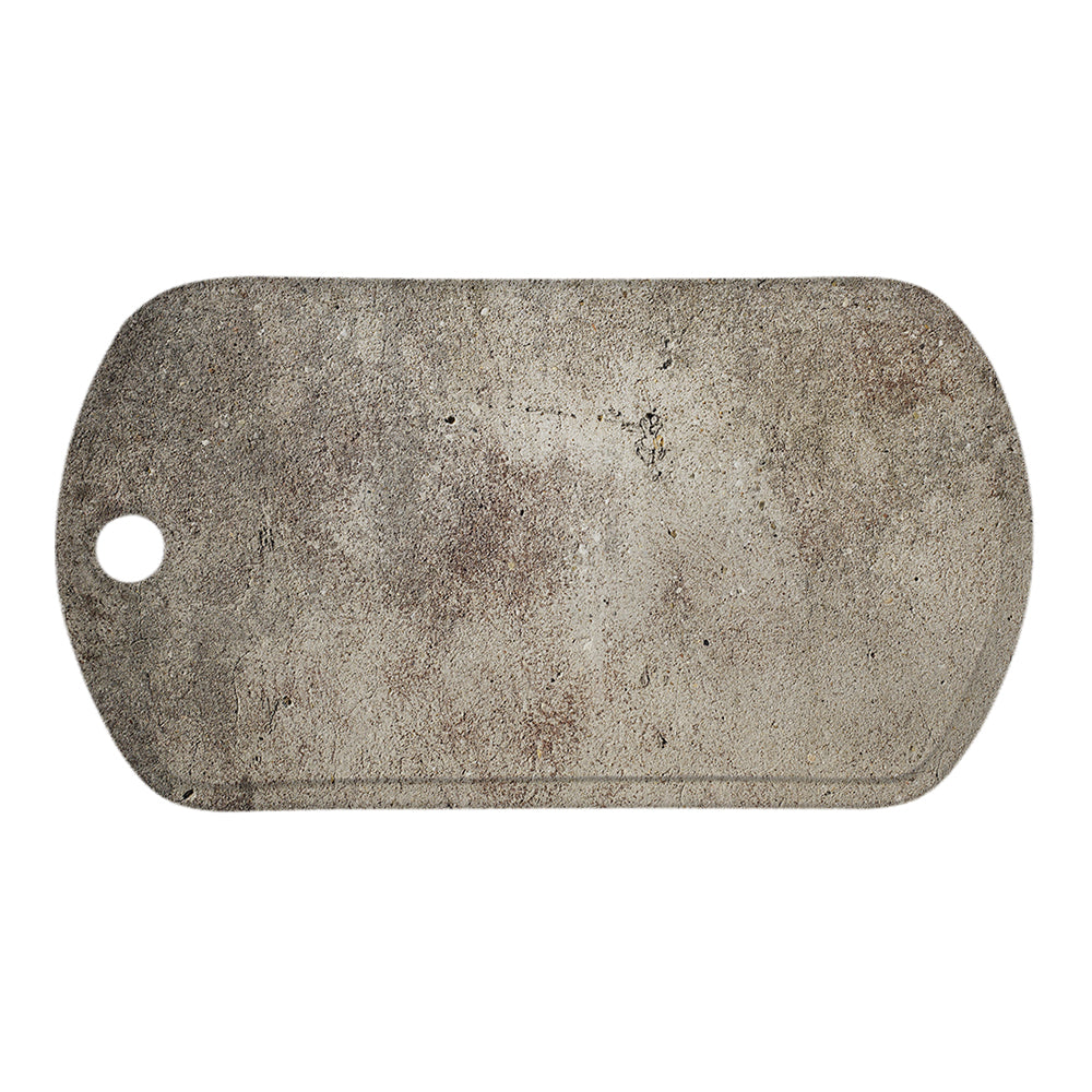 Custom Dog Tag Set (2-Sided) Swag Blanks Blank.DogTag.Concrete